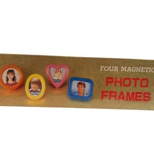Vintage (80s/90s) Magnetic Photo Frames Set